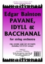 Bainton Edgar Pavan Idyll+Bacchanal Pack String Orchestra