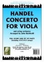 Concerto for viola and string orchestra set