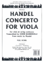 Concerto for viola and string orchestra Orchestral Score