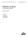 Drivers License for Saxophone Quartet [AATB] set