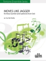 Moves Like Jagger Brass Quintet and Opt Percussion set