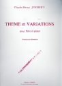 Thme et variations pour flute et piano