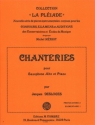 DESLOGES Jacques Chanteries saxophone et piano Partition