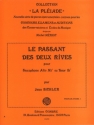 SICHLER Jean Le Passant des 2 rives saxophone alto ou tnor et piano Partition