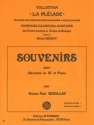 DEMILLAC Francis-Paul Souvenirs clarinette et piano Partition