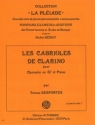 DESPORTES Yvonne Les cabrioles de Clarino clarinette et piano Partition