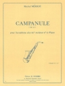 MERIOT Michel Campanule Op.33 saxophone et piano Partition