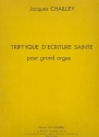 Triptyque d'criture sainte pour orgue