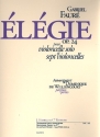 Elegie op.24 pour violoncelle solo et 7 violoncelles, partition+parties