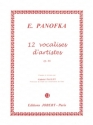 PANOFKA Heinrich Vocalises Vol.4 d'artiste Op.86 (12) voix et piano Partition