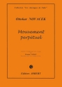 NOVACEK Ottokar Mouvement perptuel alto et piano Partition