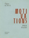 KURTZ Eugene Motivations (livres 1 et 2) piano Partition