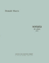 HARRIS Donald Sonate pour piano piano Partition