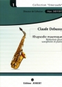 DEBUSSY Claude Rhapsodie Mauresque saxophone et piano Partition