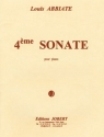 ABBIATE Louis Sonate n4 piano Partition