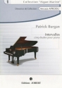 BURGAN Patrick Intervalles piano Partition