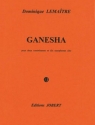 LEMAITRE Dominique Ganesha 2 contrebasses et 10 saxophones alto Partition