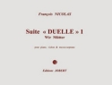 NICOLAS Franois Suite Duelle 1 - Wir Mtter mezzo, violon et piano Partition