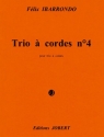 IBARRONDO Flix Trio  cordes n4 - Ametzlur trio  cordes Partition + matriel