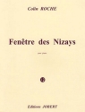 ROCHE Colin Fentre des Nizays piano Partition