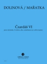 MARATKA Krystof / DOLINOVA Milena Czardas VI clarinette, 2 violons, alto, contrebasse ou violoncelle et piano Partition + matriel