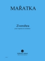 MARATKA Krystof Zverohra soprano et orchestre Partition