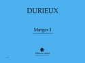 DURIEUX Frdric Marges I clavecin et percussions Partition