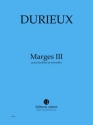 DURIEUX Frdric Marges III hautbois et ensemble Partition