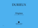 DURIEUX Frdric Origines ensemble et lectronique Partition