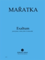 MARATKA Krystof Exaltum piano, violon, alto et violoncelle Partition + matriel