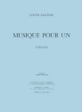 SAGUER Louis Musique pour un violon violon Partition