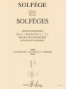 LAVIGNAC Albert Solfge des Solfges Vol.1E sans accompagnement solfge Partition