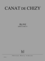 CANAT de CHIZY Edith Alive quatuor  cordes Partition + matriel