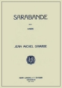 DAMASE Jean-Michel Sarabande Op.8 harpe Partition