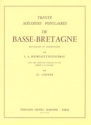 BOURGAULT L.A. Mlodies de Basse-Bretagne (30) chant Partition