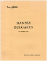 Danses Bulgares op.103 pour quintette d'instruments  vent partition et parties