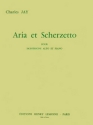 Aria et Scherzetto pour saxophone alto et piano