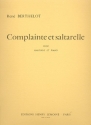 Complainte et saltarelle pour hautbois et piano