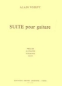 VOIRPY Alain Suite pour guitare guitare Partition