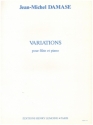 Variations pour flte et piano