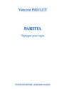 PAULET Vincent Partita orgue Partition