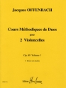 Cours mthodique de duos op.49 vol.1 pour 2 violoncelles parties