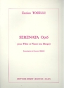 Serenata op.6 pour flute et piano (ou harpe)