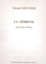 La srieuse pour flte et piano