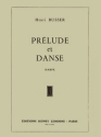 BUSSER Henri Prlude et Danse harpe Partition