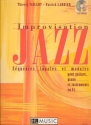 LARBIER Patrick / VAILLOT Thierry Improvisation jazz Vol.1 guitare, clavier ou instrument en ut Partition + CD