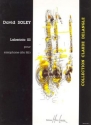 SOLEY David Laberinto III saxophone alto solo Partition