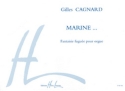 CAGNARD Gilles Marine orgue Partition