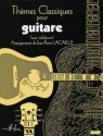 LACAILLE J.P. Thmes Classiques guitare avec tablatures Partition