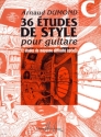 DUMOND Arnaud Etudes de styles (36) Vol.C guitare Partition